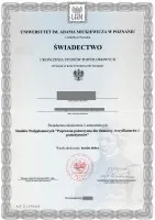 Każdy dyplom studia średnie matura magister