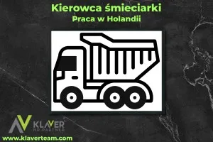 Praca za granicą- Kierowca śmieciarki- praca od zaraz!