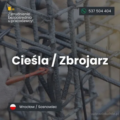 Cieśla/Zbrojarz, Wrocław i Sosnowiec