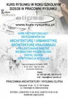 Kurs Rysunku Architektura zapisy na rok szkolny 2025/2026 Kurs Rysunku Architektura zapisy na rok szkolny 2025/2026