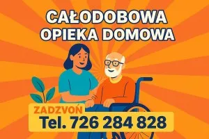 Opieka seniora Zabrze z zamieszkaniem, całodobowo.
