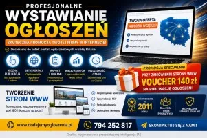 Profesjonalne zamieszczanie ogłoszeń internetowych